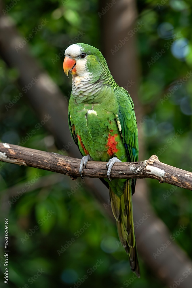 Obraz premium Monk parakeet