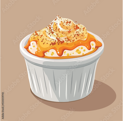 sweet, dessert, food, delicious, tasty, illustration, souffle, isolated, vector, cream, pastry, cooking, fruit, chocolate, bakery, cake, menu, fresh, confectionery, gourmet, strawberry, cartoon, icon,
