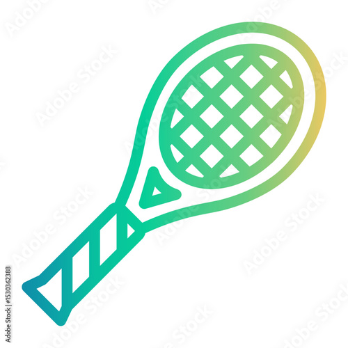 racket Line Gradient Icon