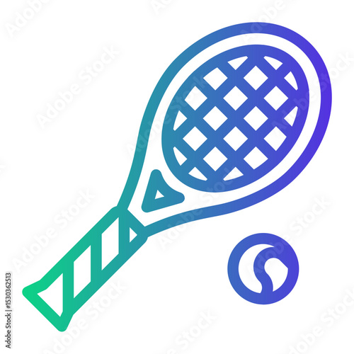 ball Line Gradient Icon