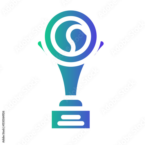 trophy Gradient icon