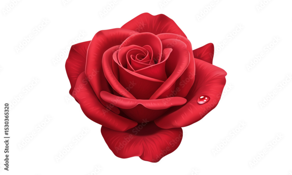 red rose isolated on white red rose isolated on white