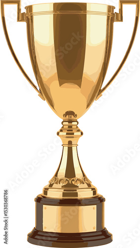 gold trophy cup