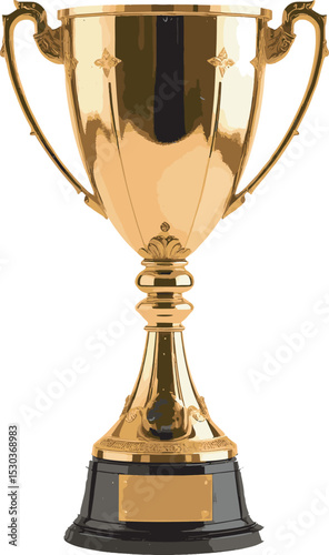 gold trophy cup