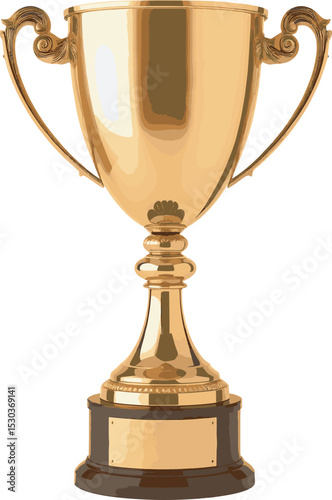 gold trophy cup