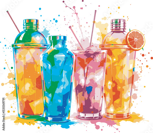 bottles of perfume