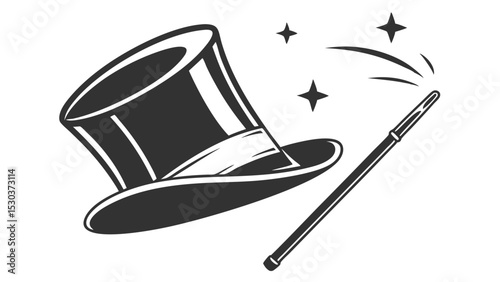 Magical wands collection whimsical vector graphics