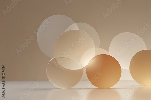 Background wallpaper with circles