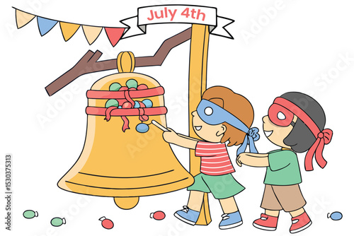 Sweet Liberty: Liberty Bell Piñata
