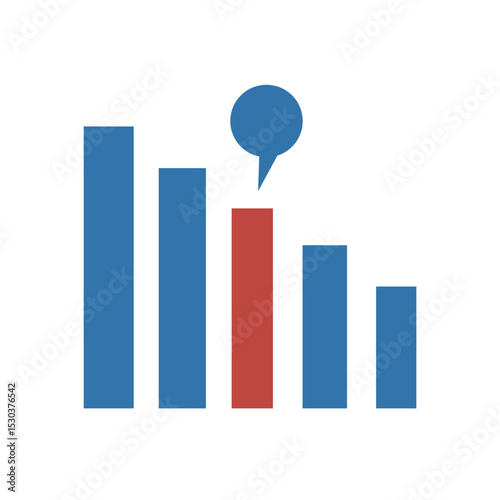 simple graphic icon, signal icon
