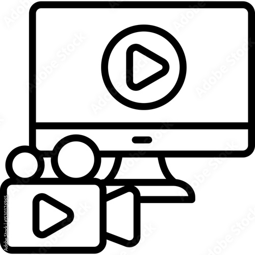 Streaming Icon