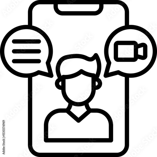 Video Chat Icon