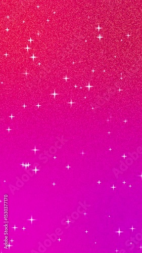 Pink to magenta glitter gradient animation