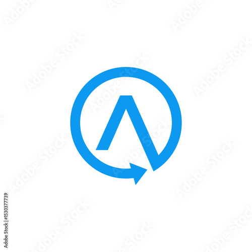 Free Download Letter A Growth Logo.eps - GFXLoad