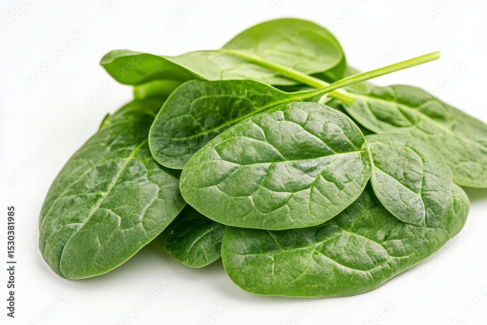 Obraz premium fresh spinach leaves