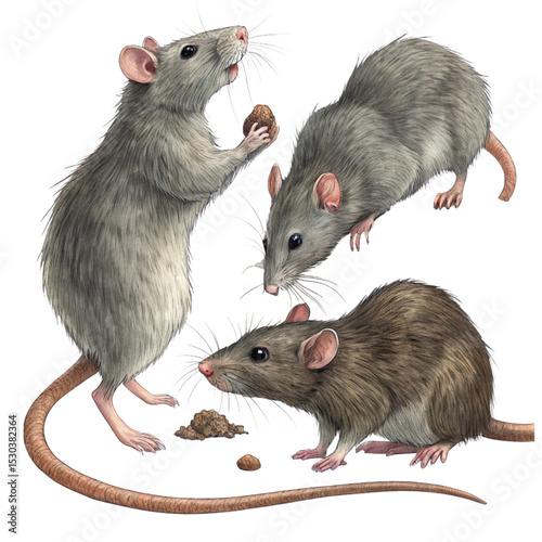Rats Family Group