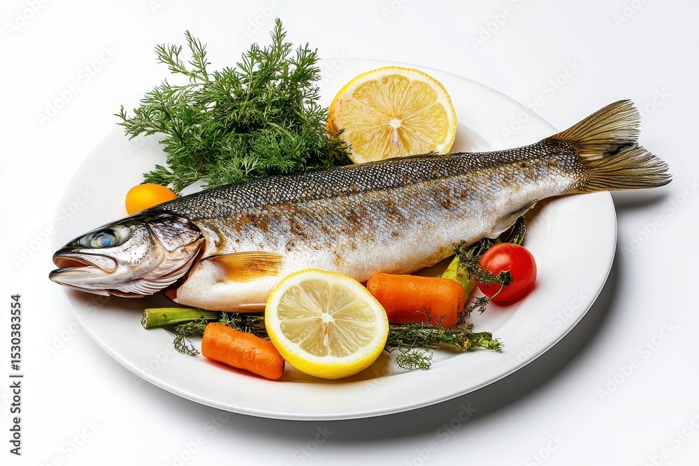 fish on a plate fish on a plate