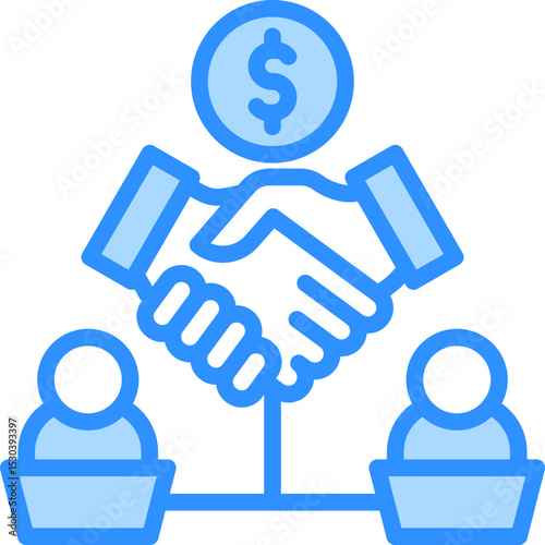 Remote Business Icon