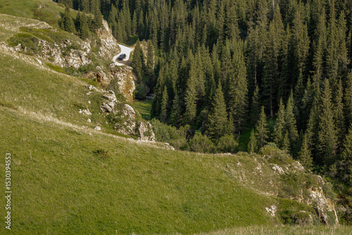 mountain landscape in the alps