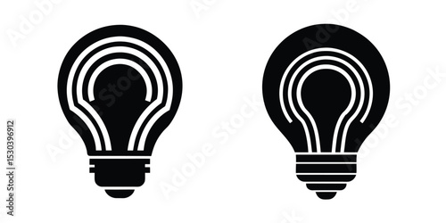 light bulb vector illustration