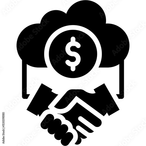 Cloud Business Icon