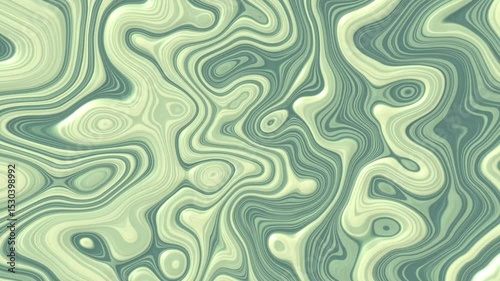 Glowing Marble Waves Vibrant Colorful Ink Loop
