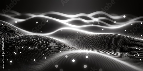 Dots concept art with detailed visuals, rich colors, high quality design, perfect for presentations and creative mockups, AI generated art