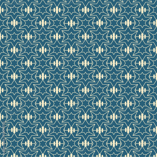 Classic Arabic Motif Composition Style Pattern