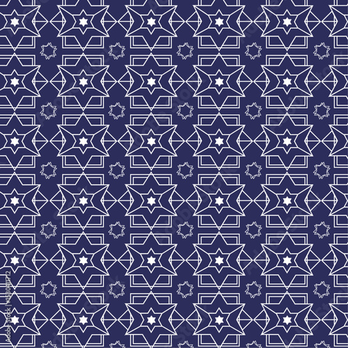 Classic Arabic Motif Composition Style Pattern