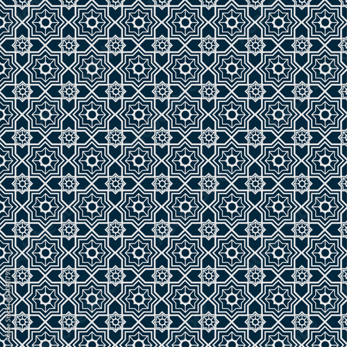 Simple Decorative Arabic Pattern Vector Design