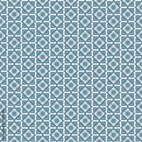 Simple Decorative Arabic Pattern Vector Design