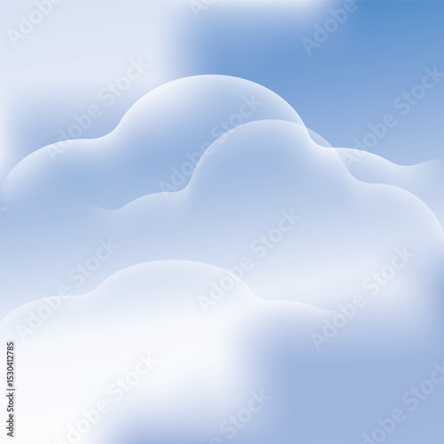 cloud background Vector icon illustration design template