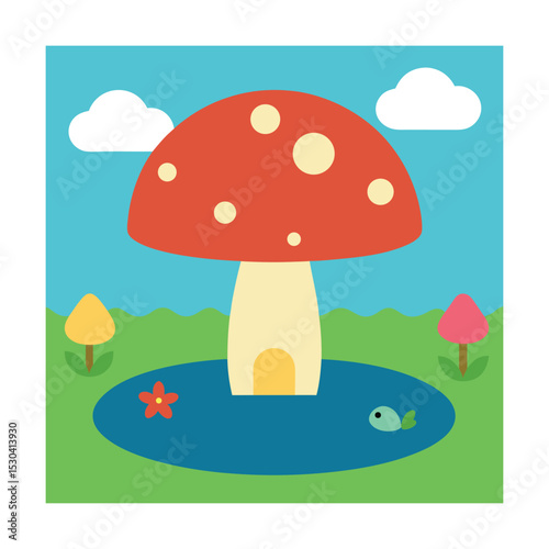 fly agaric mushroom