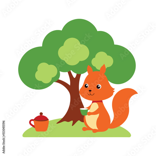 squirrel on a tree