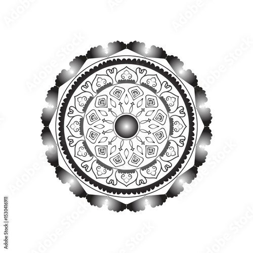 Modern Mandala Design 