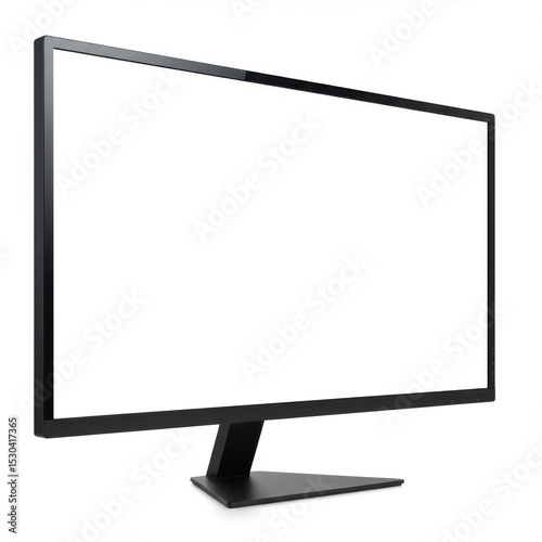 Monitor display screen computer technology device equipment blank space