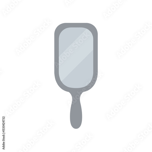 Simple gray mirror icon