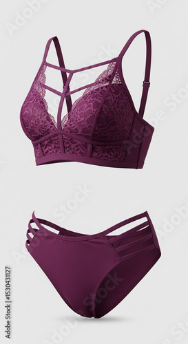 Wallpaper Mural trandy woman lingerie set. Torontodigital.ca