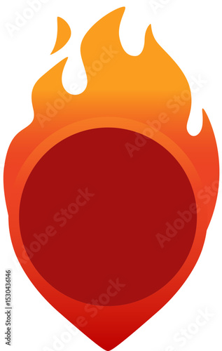 Hot Fire Label