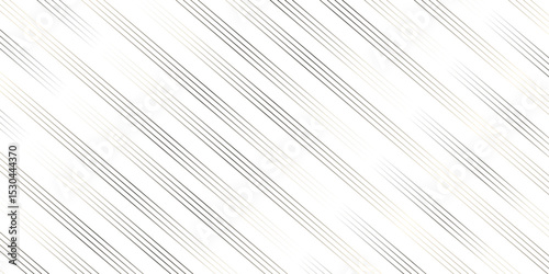 White and gray stripe diagonal gradient fabric dynamic line textile abstract background. oblique stripe diagonal line wave parallel black chevron digital vector illustration art pattern.	
