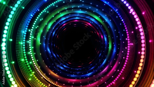 "Neon Vortex: A Journey Through Digital Light"