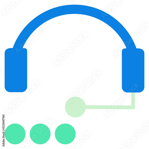 Virtual Assistant Flat Icon