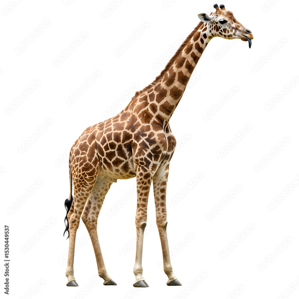 Obraz premium Giraffe: African Safari Animal Photography