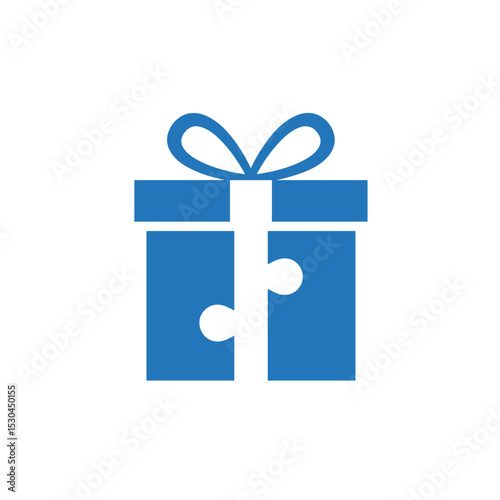 Colorful gift box with a bow on a bright background, symbolizing celebration and joy