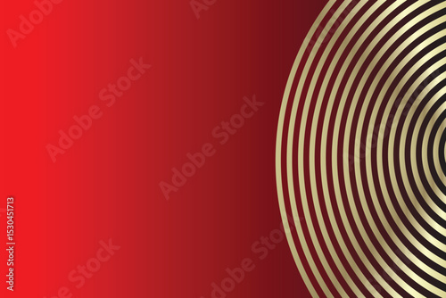 Red gradient minimal lines covers design. geometric background. vector illustration. Vector Illustration
