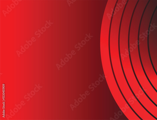 Red gradient minimal lines covers design. geometric background. vector illustration. Vector Illustration
