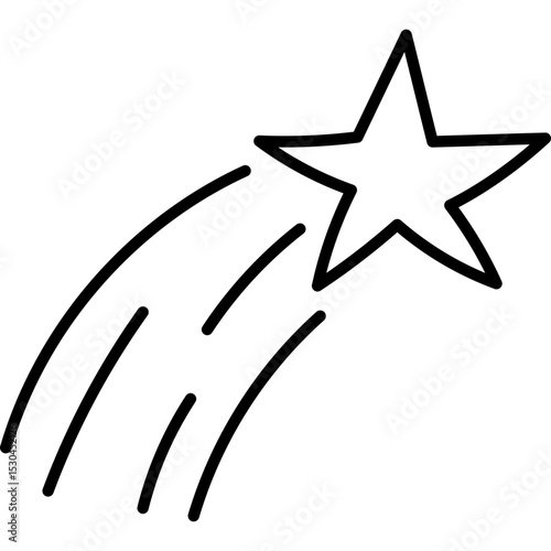 Shooting Star Doodle