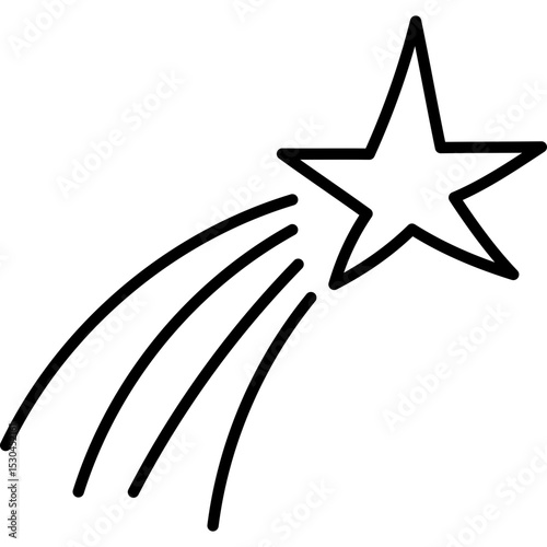 Shooting Star Doodle