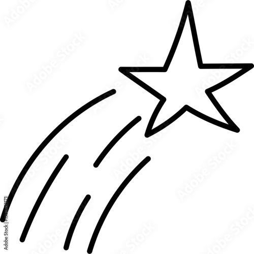 Shooting Star Doodle