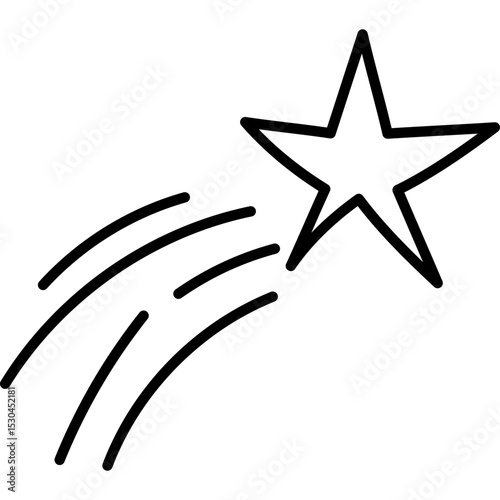 Shooting Star Doodle